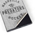 NHL Nashville Predators Black Text Galaxy Skins